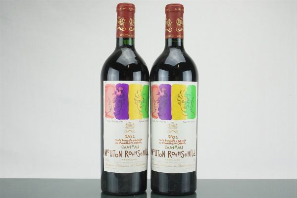 Château Mouton Rothschild 2001  - Asta L'Essenziale - Vini Italiani e Francesi da Cantine Selezionate - Associazione Nazionale - Case d'Asta italiane