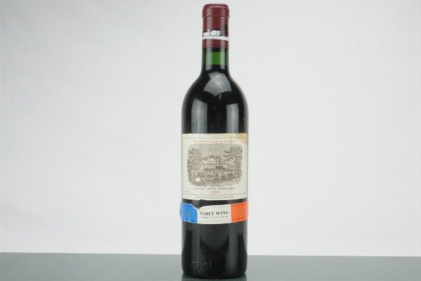 Château Lafite Rothschild 1959  - Asta L'Essenziale - Vini Italiani e Francesi da Cantine Selezionate - Associazione Nazionale - Case d'Asta italiane