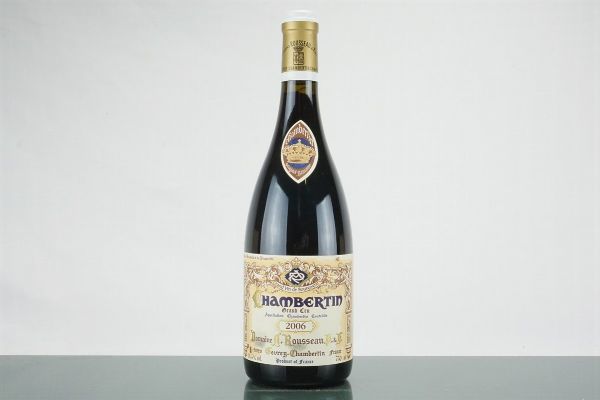 Chambertin Domaine Armand Rousseau 2006  - Asta L'Essenziale - Vini Italiani e Francesi da Cantine Selezionate - Associazione Nazionale - Case d'Asta italiane