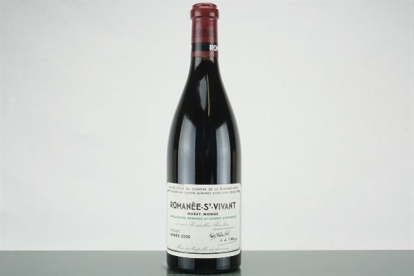 Romanée Saint-Vivant Marey-Monge Domaine de la Romanée Conti 2006  - Asta L'Essenziale - Vini Italiani e Francesi da Cantine Selezionate - Associazione Nazionale - Case d'Asta italiane