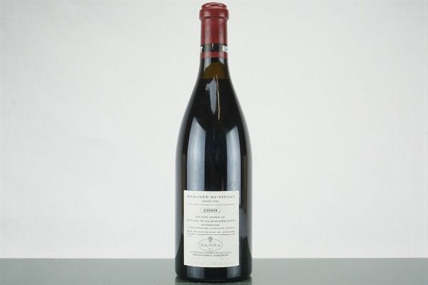 Romanée Saint-Vivant Marey-Monge Domaine de la Romanée Conti 2000  - Asta L'Essenziale - Vini Italiani e Francesi da Cantine Selezionate - Associazione Nazionale - Case d'Asta italiane