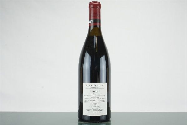 Romanée Conti Domaine de la Romanée Conti 2000  - Asta L'Essenziale - Vini Italiani e Francesi da Cantine Selezionate - Associazione Nazionale - Case d'Asta italiane