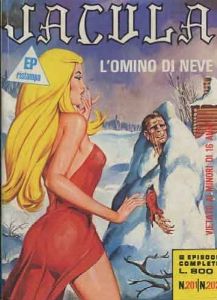 ,Studio Giolitti : Jacula - L'omino di neve  - Asta Guido Crepax e i grandi maestri dell'erotismo - Associazione Nazionale - Case d'Asta italiane