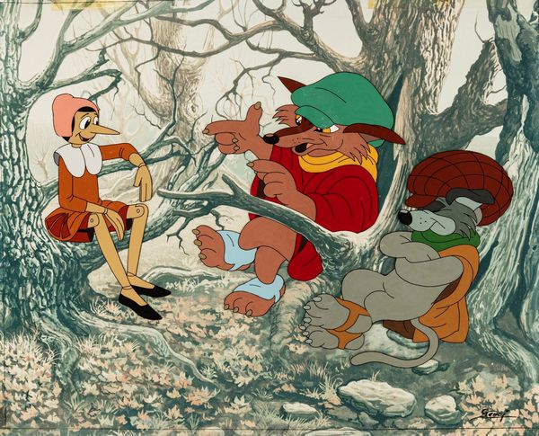 ,Giuliano Cenci : Un burattino di nome Pinocchio  - Asta Fumetti: tavole e illustrazioni originali - Associazione Nazionale - Case d'Asta italiane