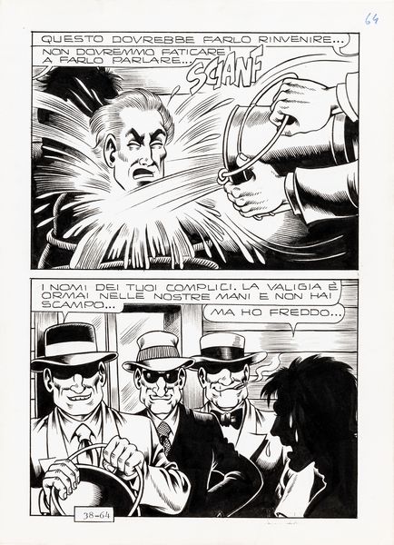 ,Magnus (Roberto Raviola) : Alan Ford - Le grandi vacanze  - Asta Fumetti: tavole e illustrazioni originali - Associazione Nazionale - Case d'Asta italiane