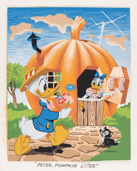 ,Disney Studio : Disney Nursery Rhyme: Peter, Pumpkin Eater  - Asta Fumetti: tavole e illustrazioni originali - Associazione Nazionale - Case d'Asta italiane