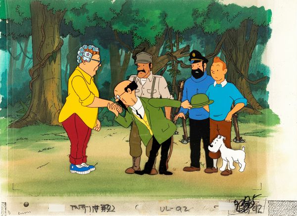 ,Studio Ellipse : Le avventure di Tintin - Tintin e i Picaros  - Asta Fumetti: tavole e illustrazioni originali - Associazione Nazionale - Case d'Asta italiane