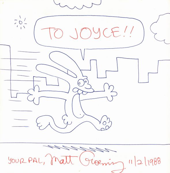 ,Matt Groening : Work is Hell  - Asta Fumetti: tavole e illustrazioni originali - Associazione Nazionale - Case d'Asta italiane
