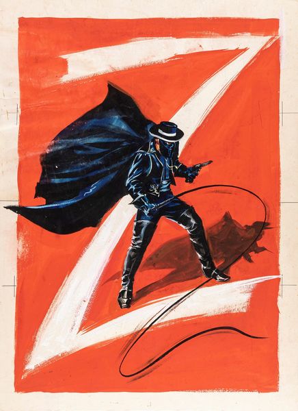 ,Renato Casaro : La maschera di Zorro (Zorro rides again)  - Asta Fumetti: tavole e illustrazioni originali - Associazione Nazionale - Case d'Asta italiane