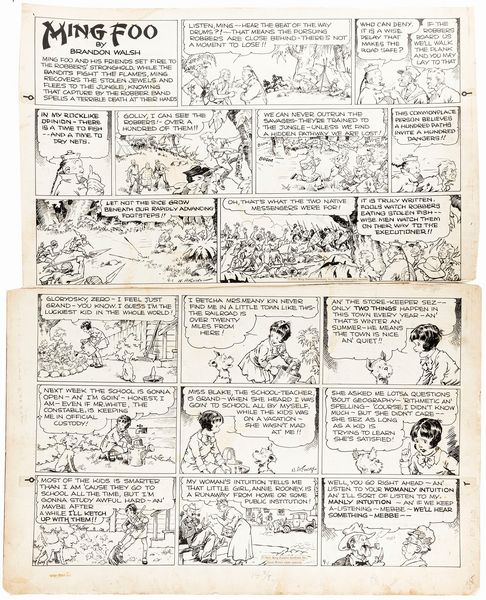 ,Nicholas Afonsky : Little Annie Rooney  - Asta Fumetti: tavole e illustrazioni originali - Associazione Nazionale - Case d'Asta italiane