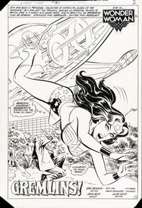 ,Don Heck - Wonder Woman - Gremlins!