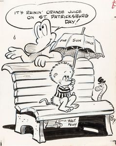 ,Walt Kelly - Pogo St. Patricksburg Day