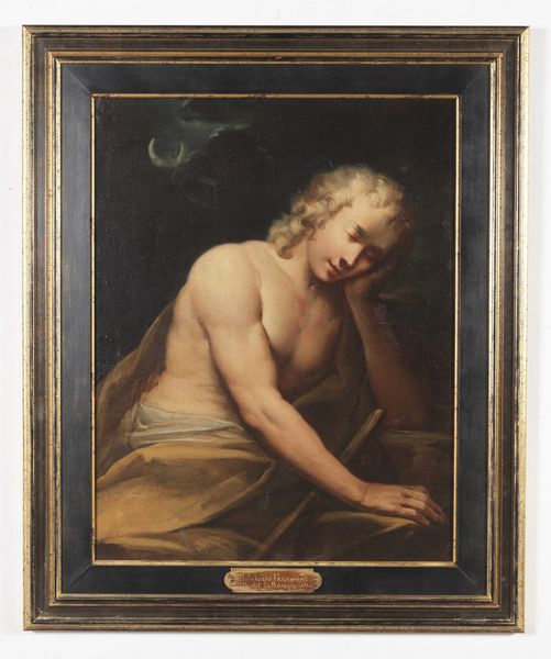 ARTISTA DEL XVII SECOLO : Endimione dormiente  - Asta Asta 360 | ARTE ANTICA E DEL XIX SECOLO - Dipinti antichi e antiquariato Tradizionale - Associazione Nazionale - Case d'Asta italiane