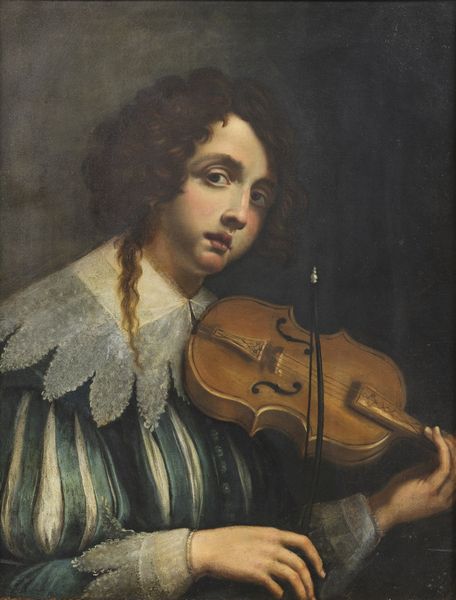 ARTISTA TOSCANO DEL XVII SECOLO : Suonatore di violino  - Asta Asta 360 | ARTE ANTICA E DEL XIX SECOLO - Dipinti antichi e antiquariato Tradizionale - Associazione Nazionale - Case d'Asta italiane