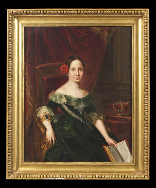 LOPEZ PORTANA VICENTE (1772 - 1850) : Ritratto della Regina Isabella II di Spagna  - Asta Asta 360 | ARTE ANTICA E DEL XIX SECOLO - Dipinti antichi e antiquariato Tradizionale - Associazione Nazionale - Case d'Asta italiane