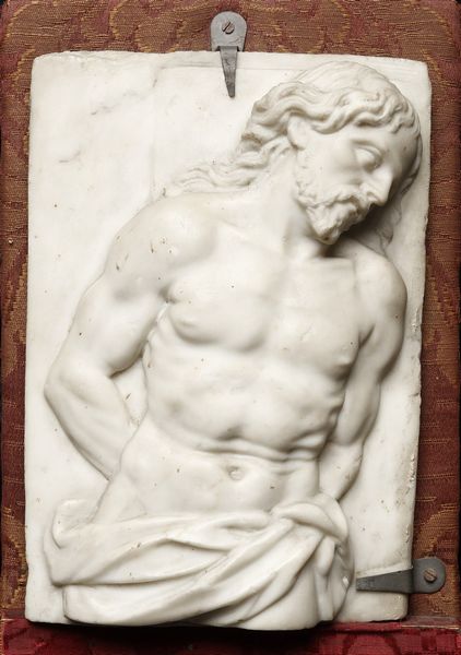 RUES TOMMASO (1636 - 1703) : Cristo alla colonna  - Asta Asta 360 | ARTE ANTICA E DEL XIX SECOLO - Dipinti antichi e antiquariato Tradizionale - Associazione Nazionale - Case d'Asta italiane