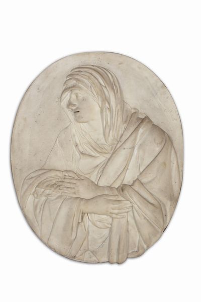 SCULTORE FRANCESE DEL XVII-XVIII SECOLO : Mater Dolorosa  - Asta Asta 360 | ARTE ANTICA E DEL XIX SECOLO - Dipinti antichi e antiquariato Tradizionale - Associazione Nazionale - Case d'Asta italiane