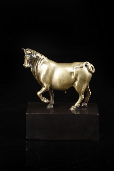 BRONZISTA DEL XX SECOLO : Toro in bronzo, dal modello di Giambologna  - Asta Asta 360 | ARTE ANTICA E DEL XIX SECOLO - Dipinti antichi e antiquariato Tradizionale - Associazione Nazionale - Case d'Asta italiane