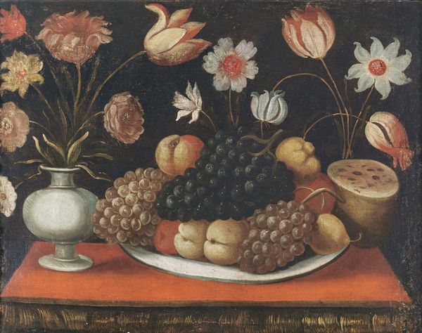 ARTISTA SPAGNOLO DEL XVII SECOLO : Coppia di dipinti raffiguranti nature morte con fiori e frutta  - Asta Asta 360 | ARTE ANTICA E DEL XIX SECOLO - Dipinti antichi e antiquariato Tradizionale - Associazione Nazionale - Case d'Asta italiane