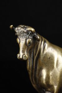 BRONZISTA DEL XX SECOLO : Toro in bronzo, dal modello di Giambologna  - Asta Asta 360 | ARTE ANTICA E DEL XIX SECOLO - Dipinti antichi e antiquariato Tradizionale - Associazione Nazionale - Case d'Asta italiane