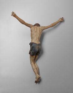 SCULTORE ITALIANO DEL XVIII SECOLO : Corpus Christi in legno policromo  - Asta Asta 360 | ARTE ANTICA E DEL XIX SECOLO - Dipinti antichi e antiquariato Tradizionale - Associazione Nazionale - Case d'Asta italiane