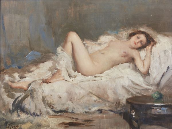 TORO ATTILIO (1892 - 1982) : Nudo di donna  - Asta Asta 361 | ARTE ANTICA E DEL XIX SECOLO - Dipinti del XIX secolo e opere simboliste da collezioni italiane Tradizionale - Associazione Nazionale - Case d'Asta italiane