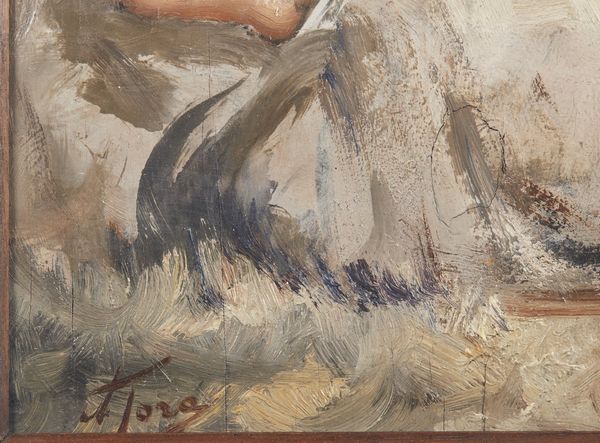 TORO ATTILIO (1892 - 1982) : Nudo di donna  - Asta Asta 361 | ARTE ANTICA E DEL XIX SECOLO - Dipinti del XIX secolo e opere simboliste da collezioni italiane Tradizionale - Associazione Nazionale - Case d'Asta italiane