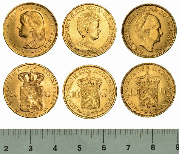 OLANDA. Lotto di tre monete.  - Asta Numismatica  - Associazione Nazionale - Case d'Asta italiane