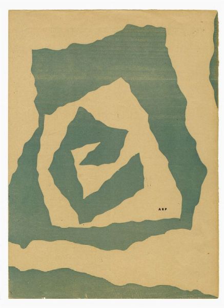 Hans Arp : Lotto composto di 3 incisioni.  - Asta Stampe, disegni e dipinti antichi, moderni e contemporanei - Associazione Nazionale - Case d'Asta italiane