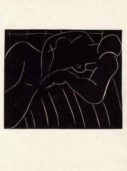 HENRI MATISSE : The siesta.  - Asta Stampe, disegni e dipinti antichi, moderni e contemporanei - Associazione Nazionale - Case d'Asta italiane