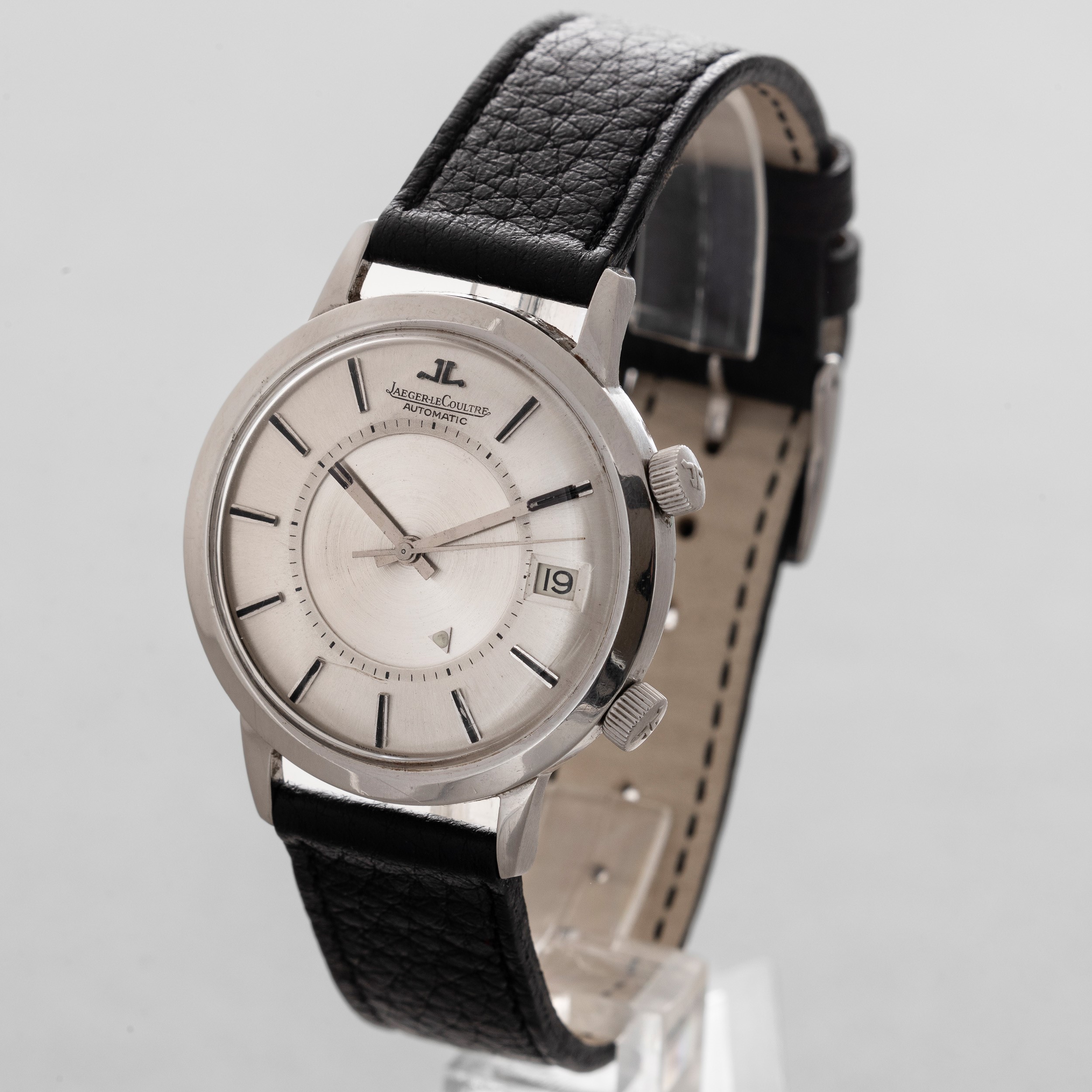 JAEGER LECOULTRE Memovox in acciaio movimento automatico carica