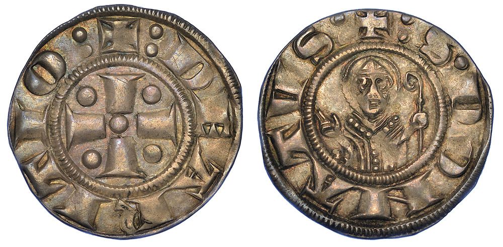 AREZZO. REPUBBLICA XIII SEC. Grosso. Asta Numismatica