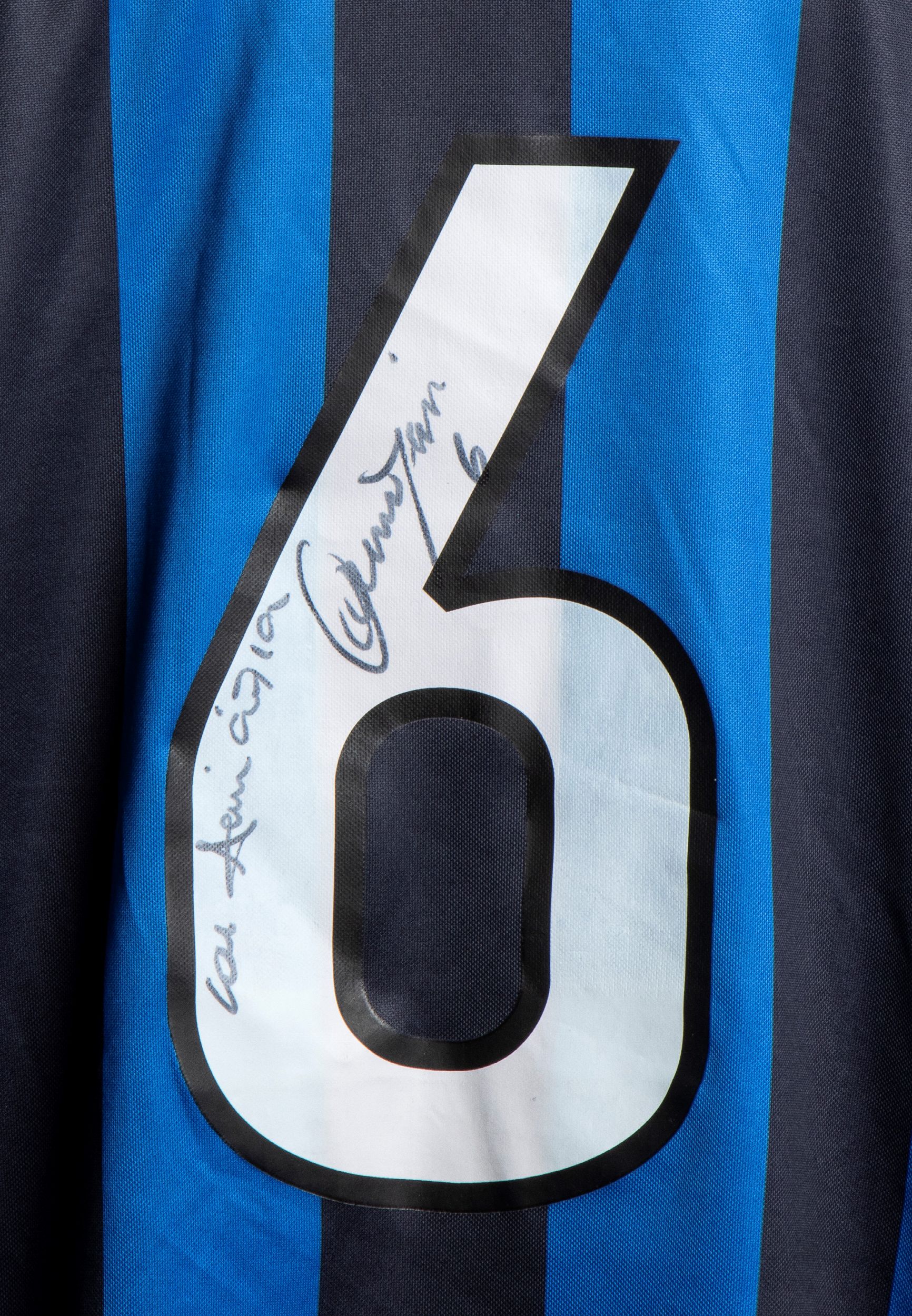 Maglia sales autografata inter