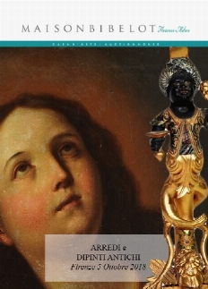 Arredi e dipinti antichi da una villa a Viareggio
