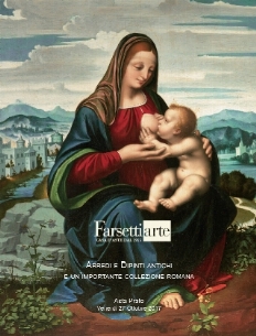 ARREDI E DIPINTI ANTICHI E UN'IMPORTANTE COLLEZIONE ROMANA